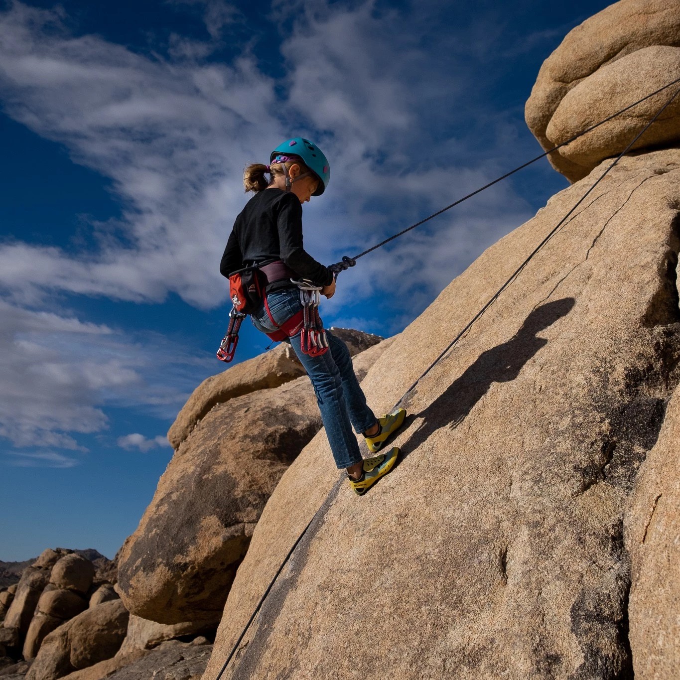 Black Diamond Momentum Kids Rock Climbing Harness