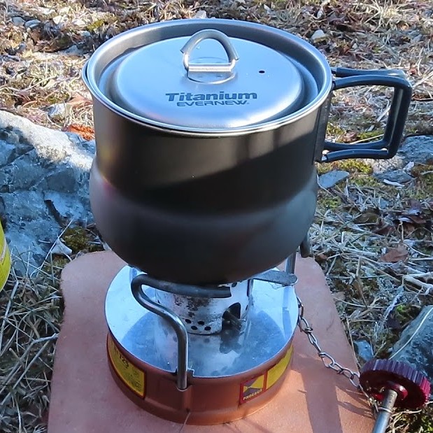 Evernew Titanium Tea Pot Ultralight Camping Kettle Pot